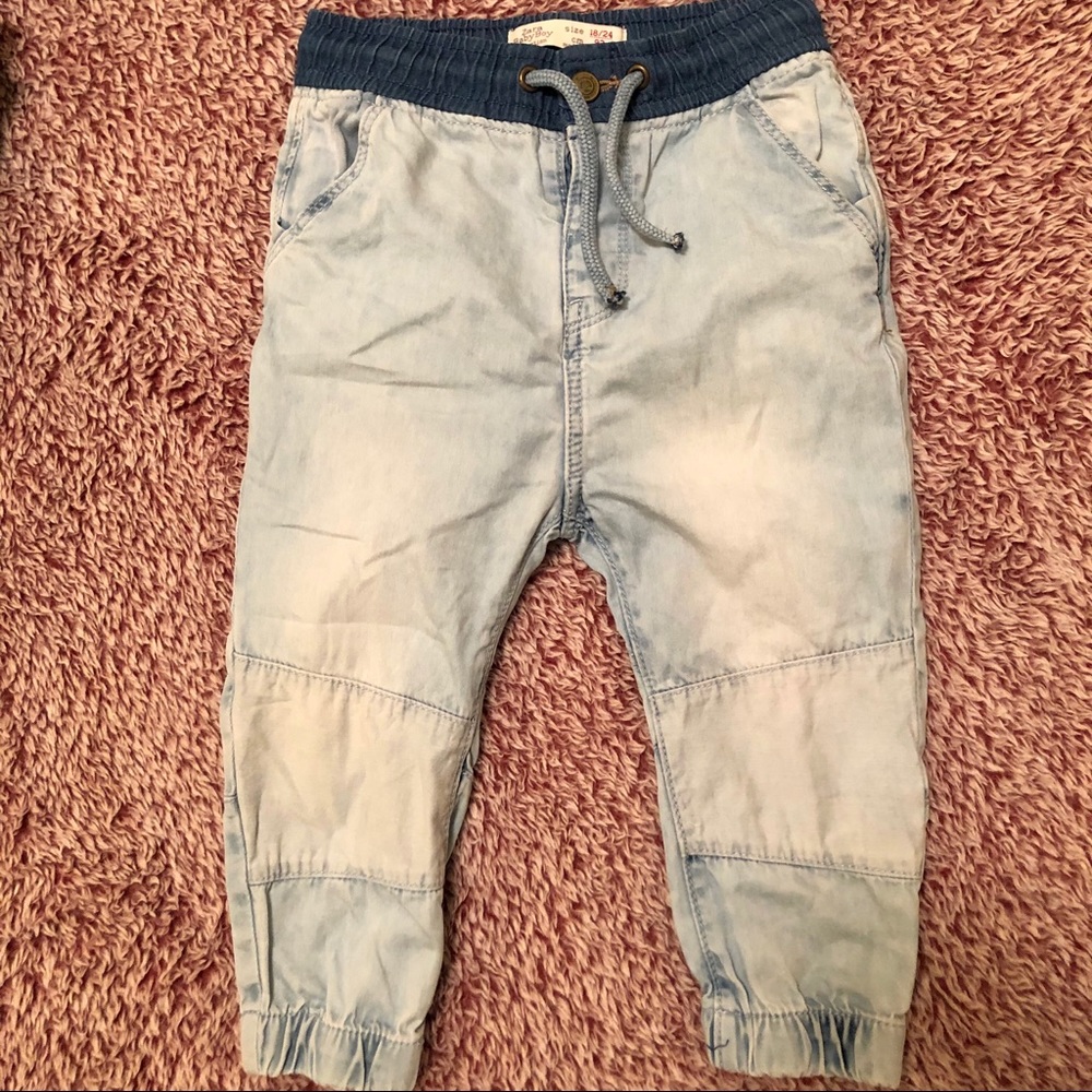 Zara baby boy pants/jeans 18/24 month - like new